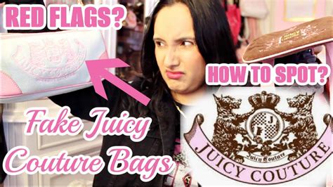 how to spot fake juicy couture clothing|spotting fake juicy couture.